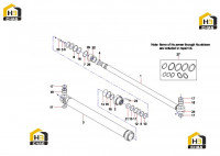 Цилиндр рукояти 60011436