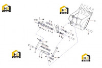 Комплектующие ковша 12745917