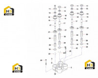 Комплектующие клапана PVD8PC6008 60170604 (часть 1)