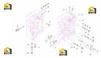 Комплектующие распределительного клапана 60318593 (часть 2)