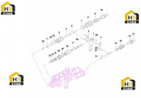Комплектующие регулятора плунжерного насоса 60153897