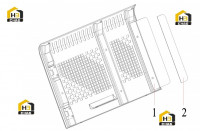Крепление двери 12677108