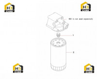 Фильтр масляный B222100000398
