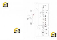 Форсунка топливная 60046498