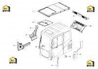 Обвес каркаса кабины A229900003660
