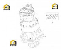Редуктор поворотный 60043410
