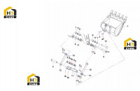 Комплектующие ковша 12772747