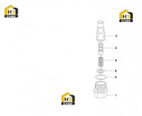 Комплектующие мотора редуктора 60149324 (часть 8)
