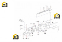 Комплектующие плунжерного насоса 60155077 (часть 2)