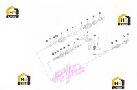 Комплектующие регулятора плунжерного насоса 60153897