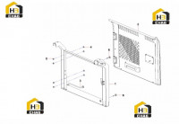 Крепление правой двери 12677453