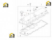 Крышка головки блока цилиндров 60046516