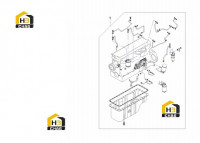 Ремкомплект двигателя 60046506 (часть 1)