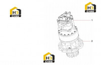 Редуктор поворотный 60043410