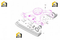Система гусениц 13263119