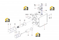 Бак гидравлический 13510936