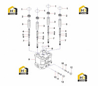 Компоненты клапана (часть2) 60283709