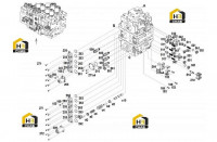 Комплектующие многоходового клапана (часть1) 60242783