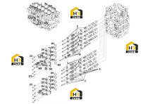 Комплектующие многоходового клапана (часть3) 60242783