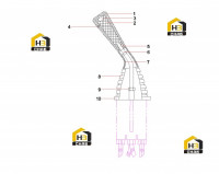 Джойстик левый 11145459