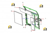 Дверь правая 13901998