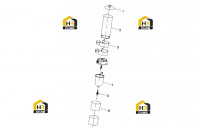 Фильтр топливный с комплектующими 60249071