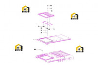 Люк кабины 13269886 JWDW04