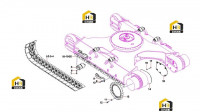 Устройство гусениц 14036611