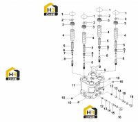 Комплектующие клапана (часть 2) 60004101