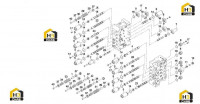 Комплектующие распределительного клапана (часть 1) 60019803
