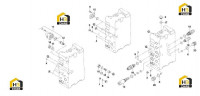 Комплектующие распределительного клапана (часть 2) 60019803