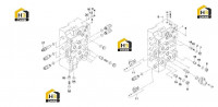 Комплектующие распределительного клапана (часть 3) 60019803