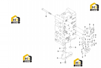 Комплектующие распределительного клапана (часть 4) 60019803