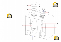 Бак гидравлический 13360917