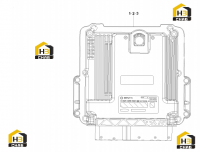 Блок управления двигателем 60215335