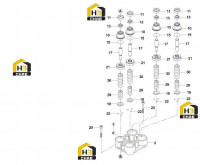 Комплектующие клапана (часть 1) 60170604