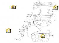 Комплектующие подлокотника 60204189