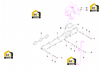 Коллектор выпускной 60215318