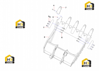Ковш SY245C 13590574