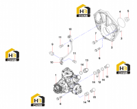 Насос топливный высокого давления 60215332