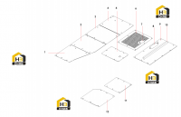 Пластины защитные платформы 13552319