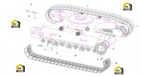 Система гусениц 13226728