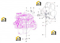 Система выхлопная 13222285