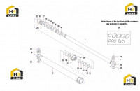 Цилиндр стрелы 60011435