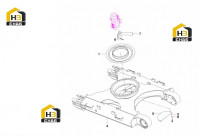 Комплектующие поворотной рамы 12875736