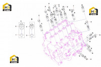 Комплектующие распределительного клапана 13282971 (часть 1)