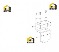 Крышка защитная и кронштейн 13507507