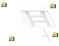 Пластина воздушного фильтра 13295871