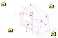 Система электрическая кабины 13296363 (часть 1)