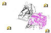 Система выхлопная 13295516 (часть 1)